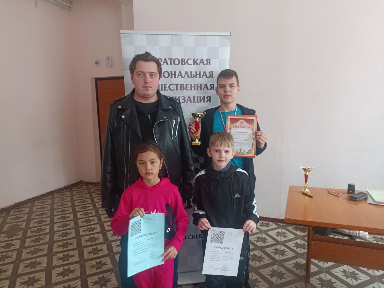 Областной турнир по русским шашкам, посвящённый Дню космонавтики.