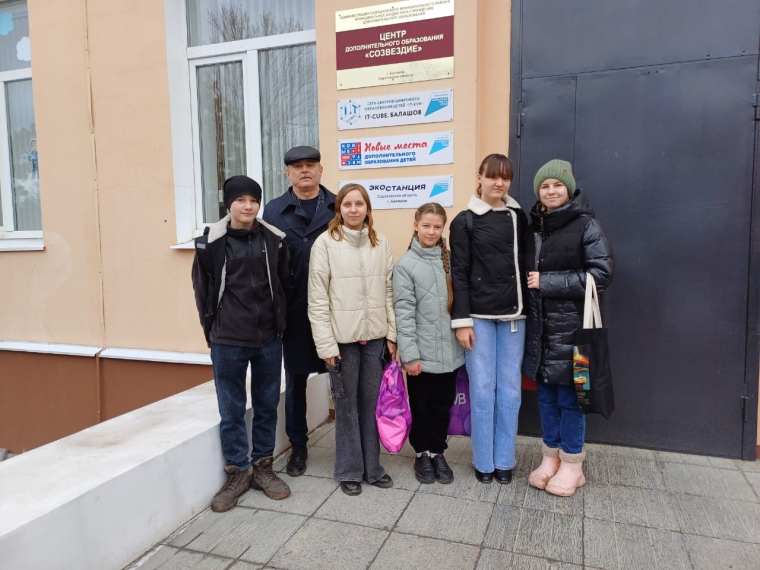 Посещение воспитанниками Центра "Точка роста" Центра "IT-куб" г. Балашова.